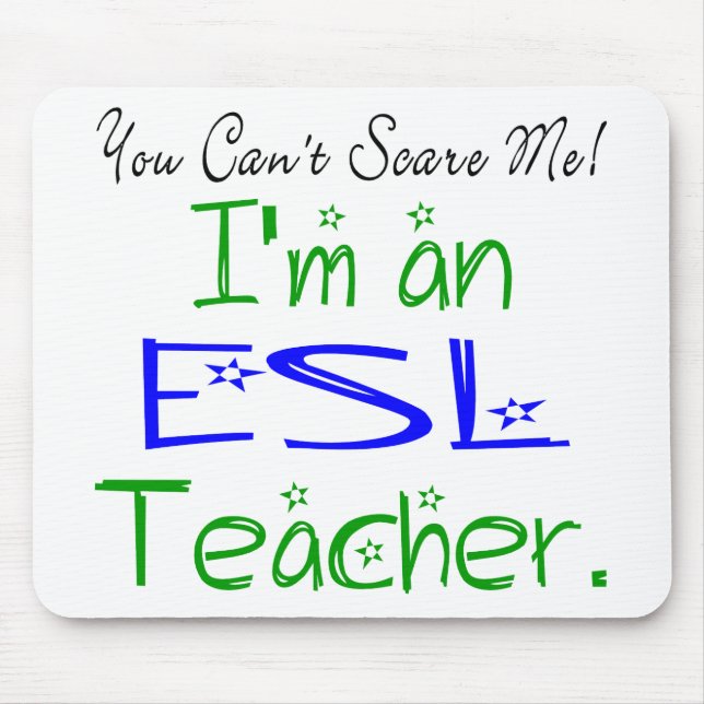 Du kannst mir nichts ausmachen, dass ich ein ESL-L Mousepad (Vorne)