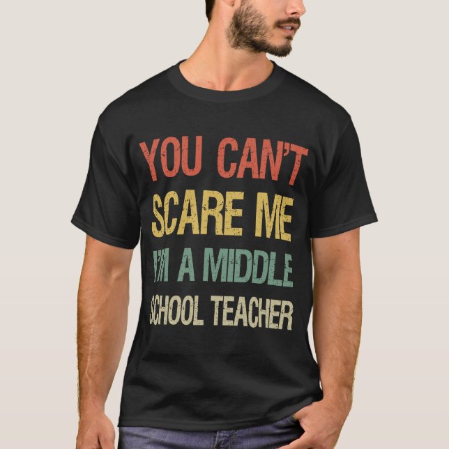 Du kannst mir nichts ausmachen, dass ich ein Lehre T-Shirt (Vorderseite)