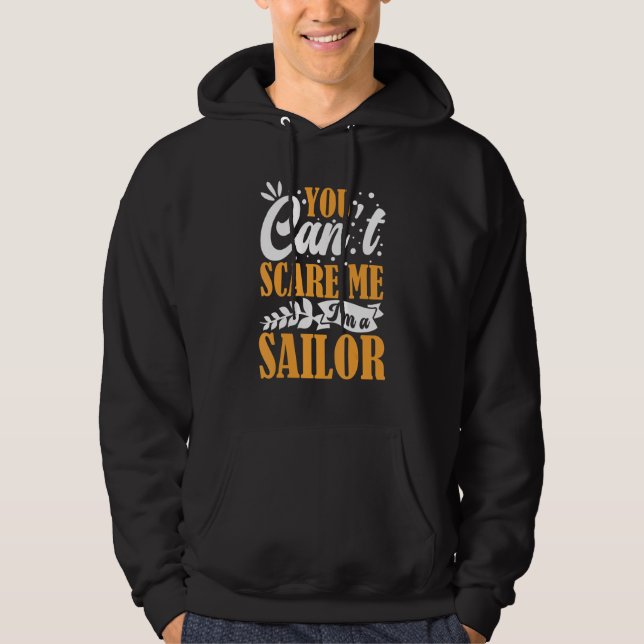 Du kannst mir nichts ausmachen, dass ich ein Segel Hoodie (Vorderseite)