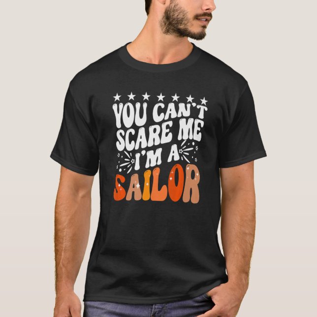 Du kannst mir nichts ausmachen, dass ich ein Segel T-Shirt (Vorderseite)