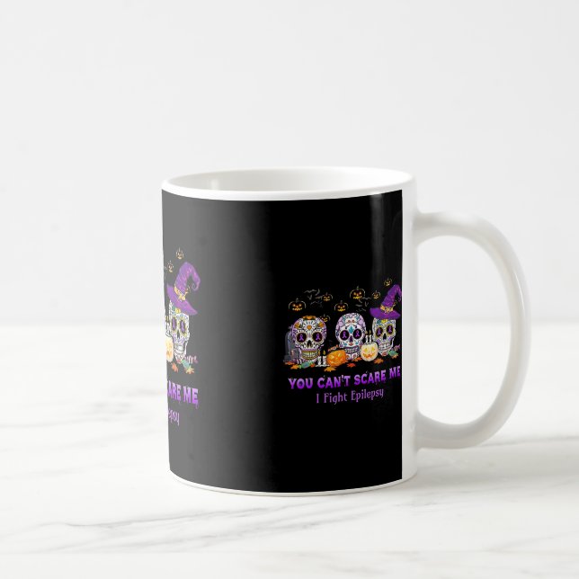 Du kannst mir nichts ausmachen, dass ich Epilepsie Kaffeetasse (Rechts)
