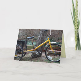 Du kannst mit dem Trike fahren, wenn du will Karte
