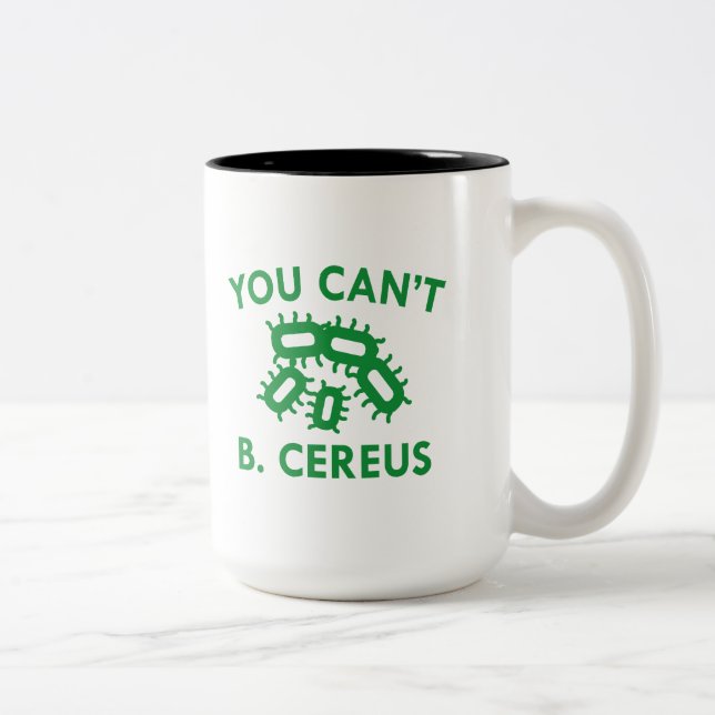 Du kannst nicht b. Cereus Zweifarbige Tasse (Rechts)