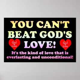 Du kannst nicht Gottes Liebe schlagen! Poster