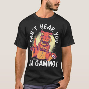 Du kannst nicht hören, dass ich das Gaming TRe Din T-Shirt