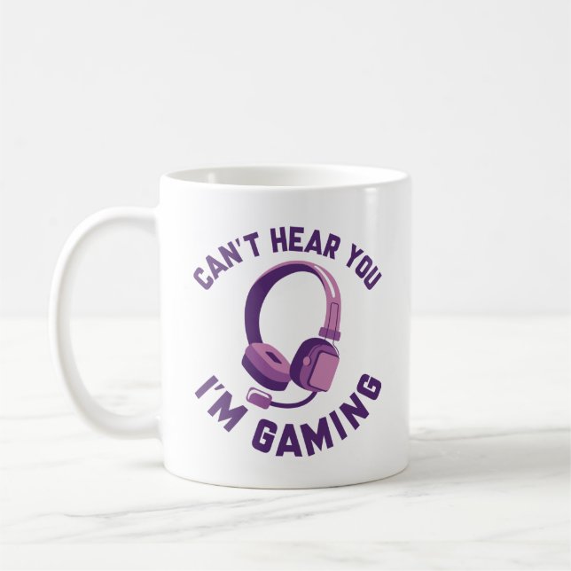Du kannst nicht hören, dass ich spiele kaffeetasse (Links)