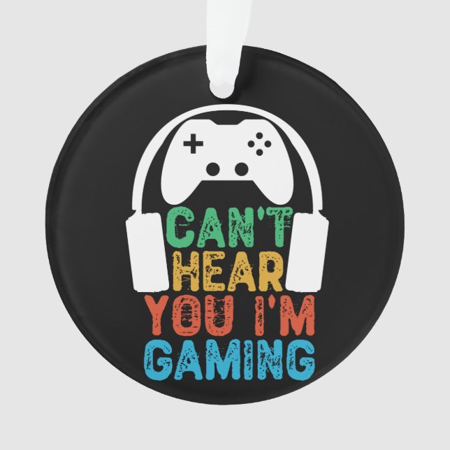 Du kannst nicht hören, dass ich spiele ornament (Vorderseite)