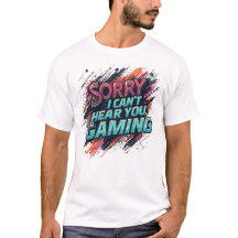 Du kannst nicht hören, dass ich spiele