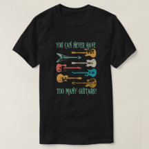 Du kannst nie zu viele Gitarren Funny Geschenk hab
