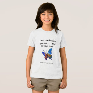 DU KANNST SEIN, WER DU BIST Kinder- Tri-Blend Shirt