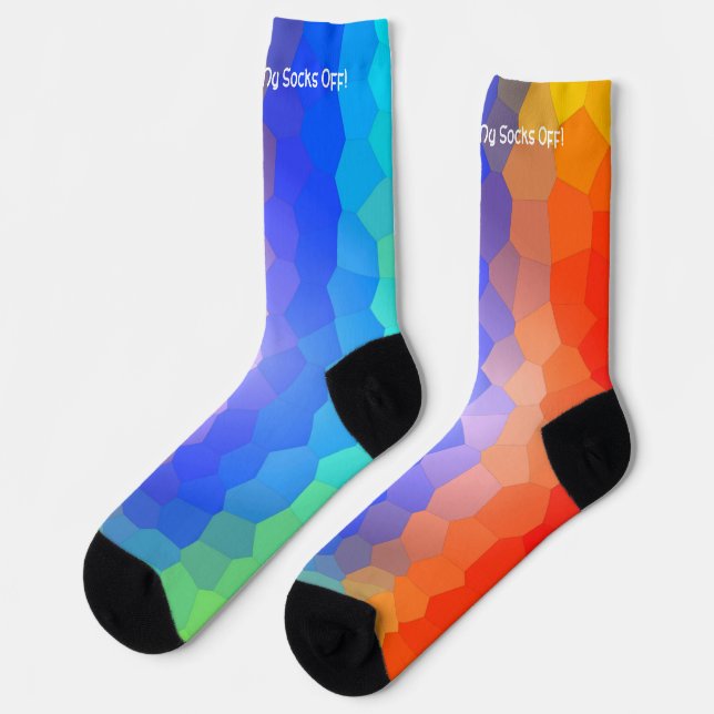 Du kapierst mir die Socken ab! - Socken (Linkes Detail)