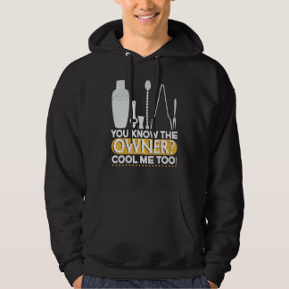Du kennst den Besitzer Cool  Mischend Spaß  Barkee Hoodie