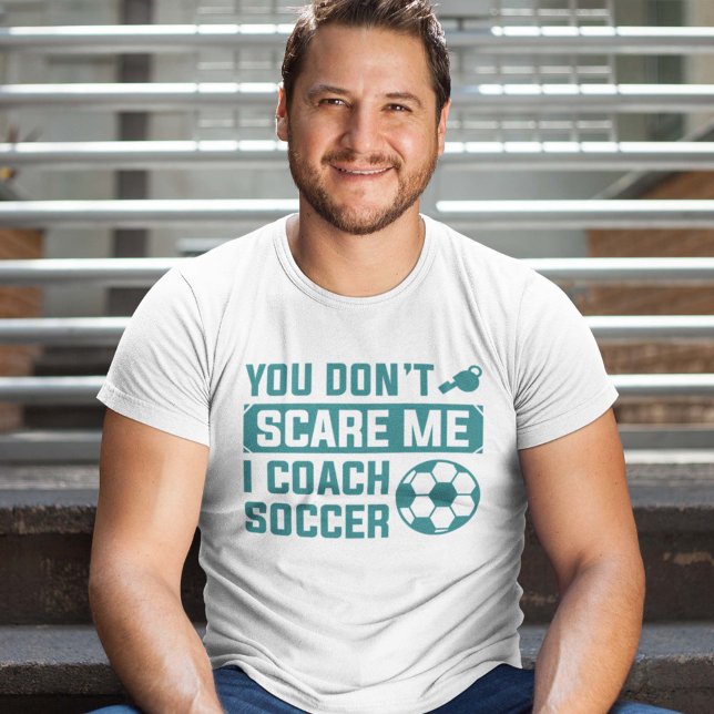 Du kümmerst dich nicht darum, dass ich Fußball tra T-Shirt (soccer shirt)