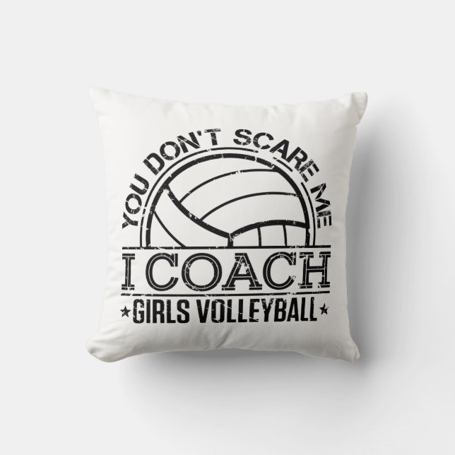 Du kümmerst mich nicht, dass ich Mädchen Volleybal Kissen (Vorderseite)