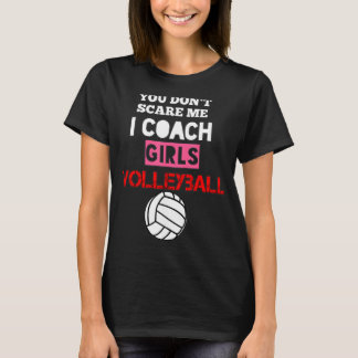 Du kümmerst mich nicht, dass ich Mädchen Volleybal T-Shirt
