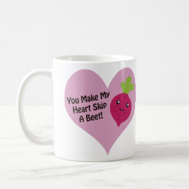 Du lässt mein Herz eine Rübe überspringen Kaffeetasse