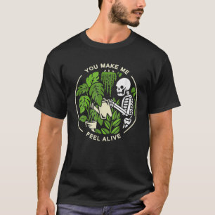 Du lässt mich leben - Halloween Skull Funny Pla T-Shirt