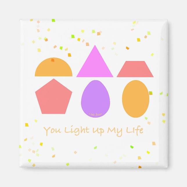 DU LIEBST MEIN LEBEN AN MAGNET (Vorne)