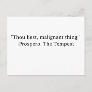 Du lügst! postkarte