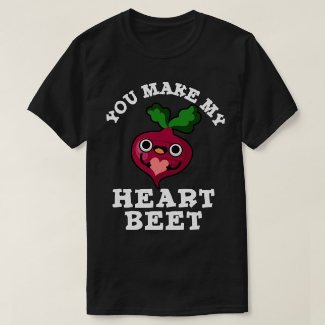 Du machst meine Herzrübe Niedlichen Veggie Pub T-Shirt (Design vorne)