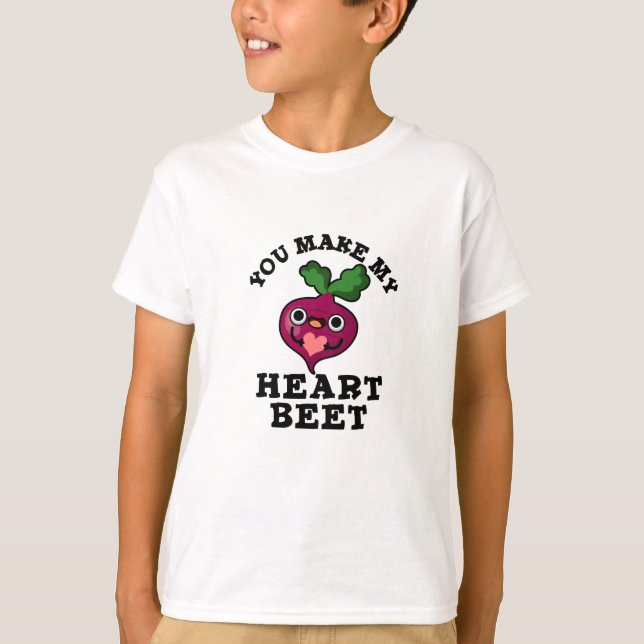 Du machst meinen Herzrübe-Funny-Veggie-Pub T-Shirt (Vorderseite)