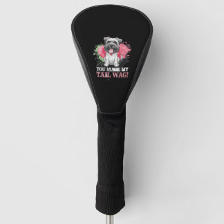 DU MACHST MEINEN SCHWANZ WAG HUND GOLF HEADCOVER