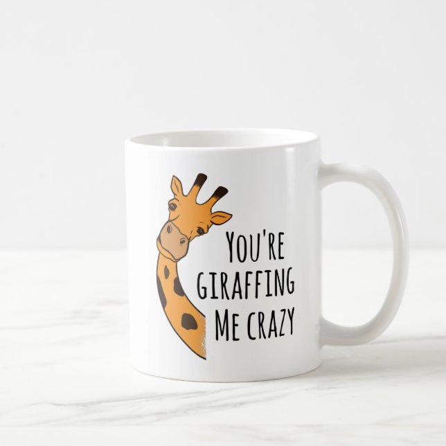 Du machst mich verrückt kaffeetasse (Rechts)