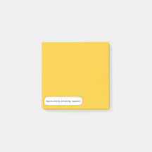 "Du machst Phantastische", einfache Sticky Notes