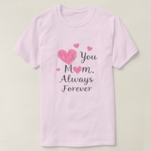 Du Mama Immer Forever Herz Tee