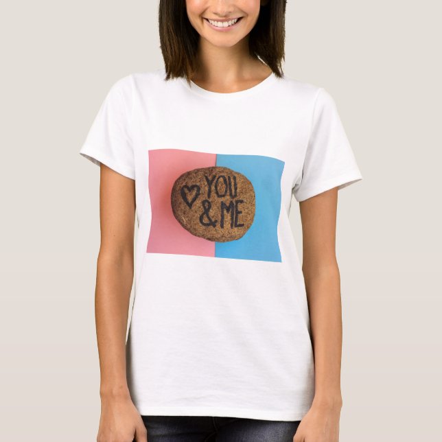 DU&ME T - Shirt der Frauen (Vorderseite)