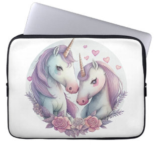 Du, meine Liebe, bist ein echtes Einhorn Laptopschutzhülle
