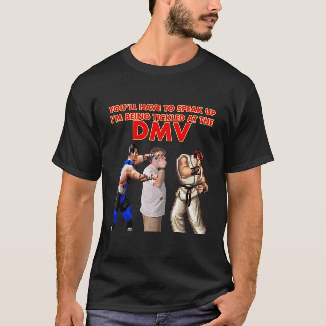 Du musst aufstehen, dass ich an der D gekippt werd T-Shirt (Vorderseite)