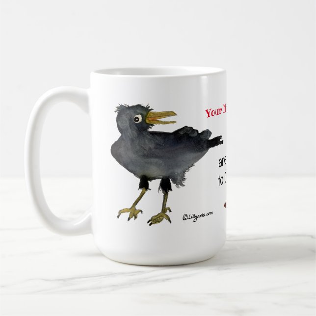 Du musst dir darum kümmern kaffeetasse (Links)