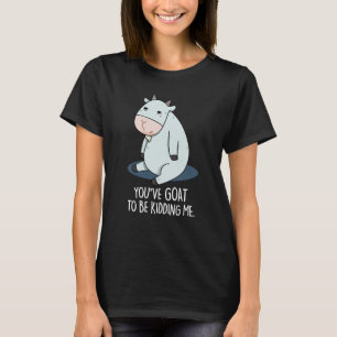 Du musst mir einen lustigen Pun Dark BG geben T-Shirt