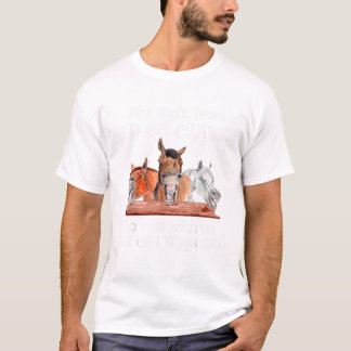 Du musst nicht verrückt sein, mit uns zu fahren, w T-Shirt