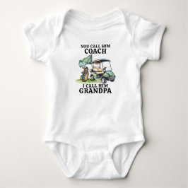 Du nennst ihn Coach, den ich ihn Opa nenne Baby Strampler
