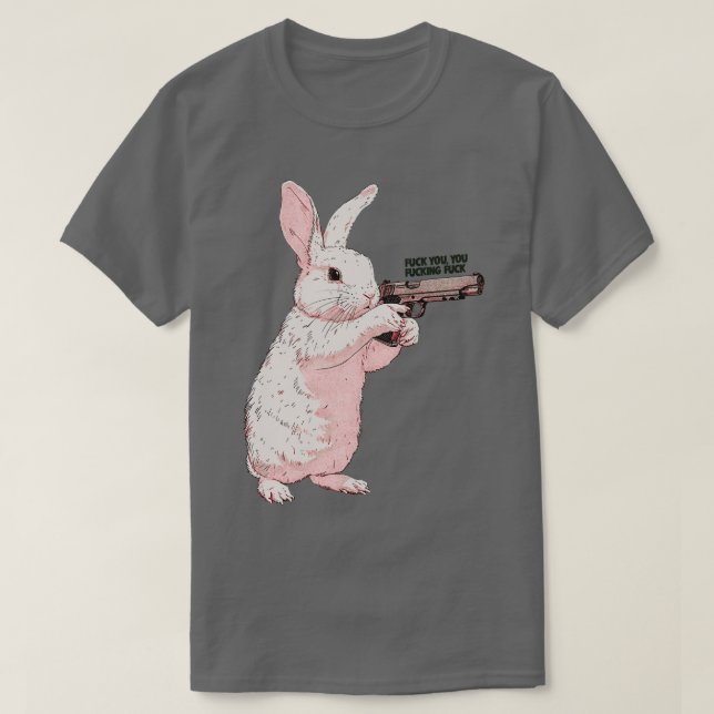 Du Niedlich Bunny T-Shirt (Design vorne)