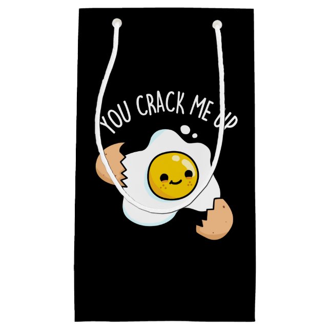 Du nimmst mir einen lustigen Eierpuffer Kleine Geschenktüte (Vorderseite)