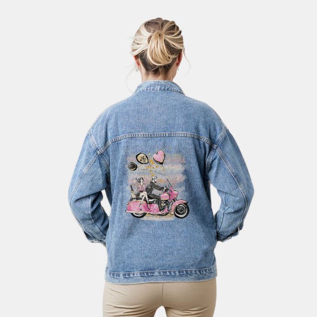 Du rockst meine Welt | Verallgemeinerung von Motor Jeansjacke (Modell)