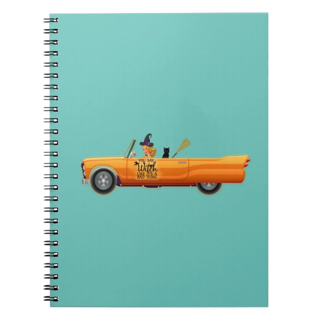 Du sagst, Hexe sei schlecht Notizblock (Vorderseite)