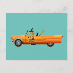 Du sagst, Hexe sei schlecht Postkarte