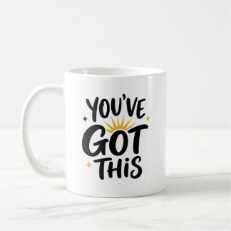 Du Schaffst Das Ermutigung Für Einen Freund Kaffeetasse