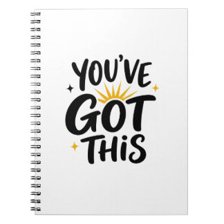 Du Schaffst Das Ermutigung Für Tochter Notizblock