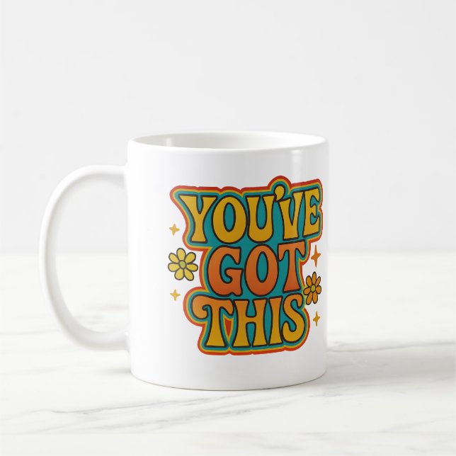 Du schaffst das - Kaffeetasse (Links)
