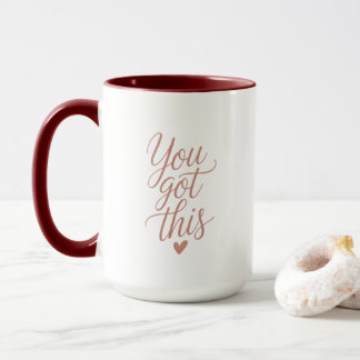 Du Schaffst Das — Motivierendes Zitat Kaffeetasse