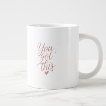 Du Schaffst Das — Motivierendes Zitat Kaffeetasse
