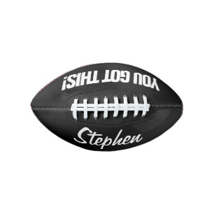 Du schaffst das! personalisiertes Mini-Fußballgesc Football