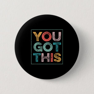 Du Schaffst Das Sagen Cool Motivierender Spruch Button