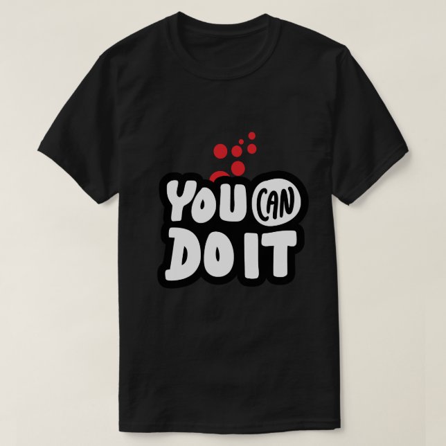 Du schaffst es T-Shirt (Design vorne)