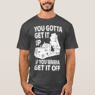 Du schaffst es, wenn du es abschaffen willst, LKW T-Shirt